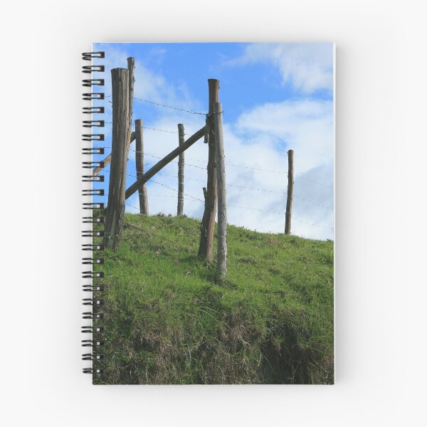 Item preview, Barbed Wire Fence on a Hill designed and sold by rhamm.