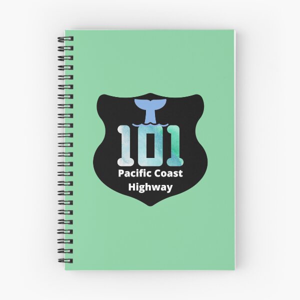 Item preview, Pacific Coast Highway 101 Sign Whale West Coast Oregon Washington California designed and sold by DansDankDesigns.