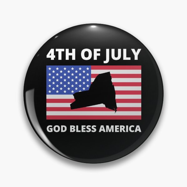 Item preview, 4th of July God Bless America designed and sold by Crafty-Mornings.