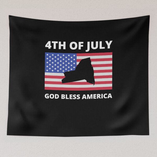 Item preview, 4th of July God Bless America designed and sold by Crafty-Mornings.