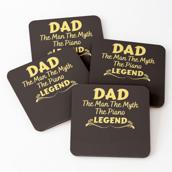 Item preview, Dad The Man The Myth The Piano Legend designed and sold by MariesDesigns11.