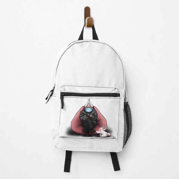 Item preview, Bernie Sanders on a Bean Bag with Pet Bunny designed and sold by artist-in-emily.