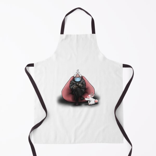 Item preview, Bernie Sanders on a Bean Bag with Pet Bunny designed and sold by artist-in-emily.