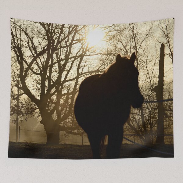 Item preview, Misty Morning Horse (Photography: Unfiltered) designed and sold by Lori Ackley.