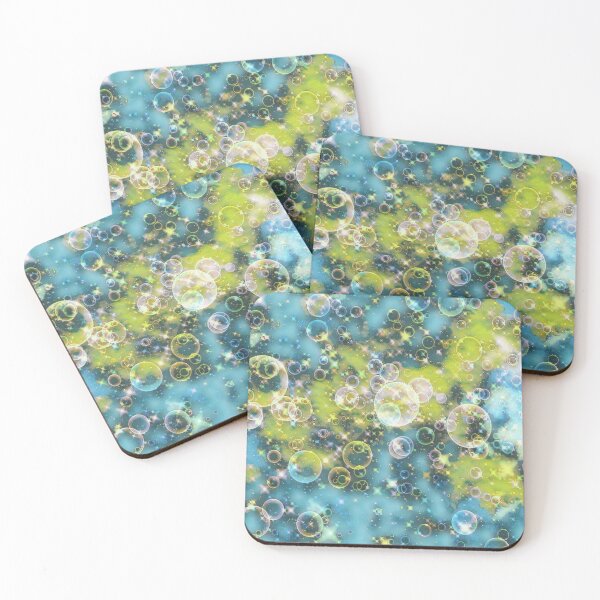 Item preview, GALATHI Stunning Colors Bubbles Green - Bubbles designed and sold by Galathi Designs.
