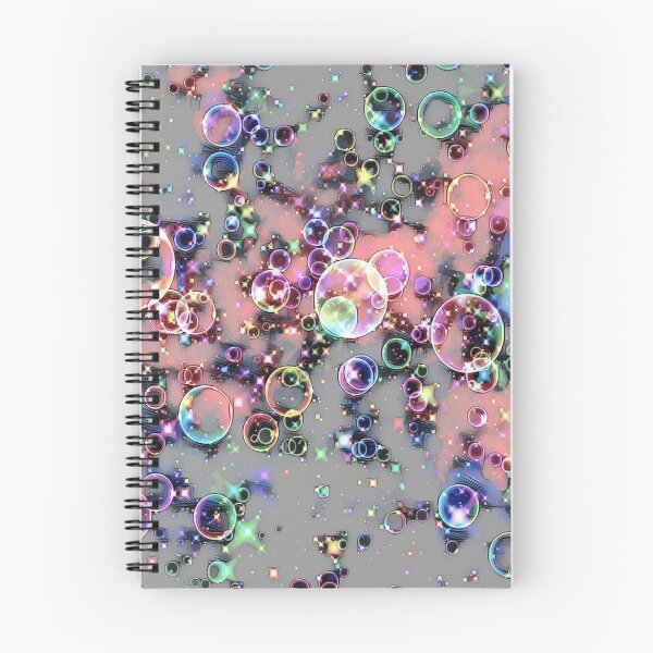 Item preview, GALATHI Stunning Colors Bubbles White - Bubbles designed and sold by Galathi Designs.
