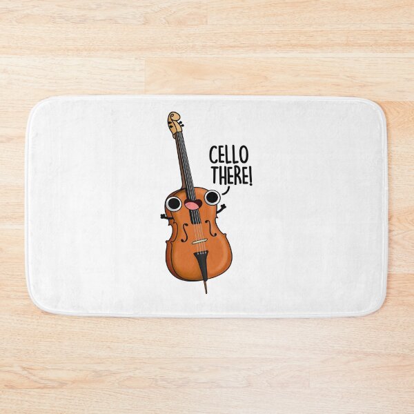 Item preview, Cello There Funny Music Puns  designed and sold by punnybone.