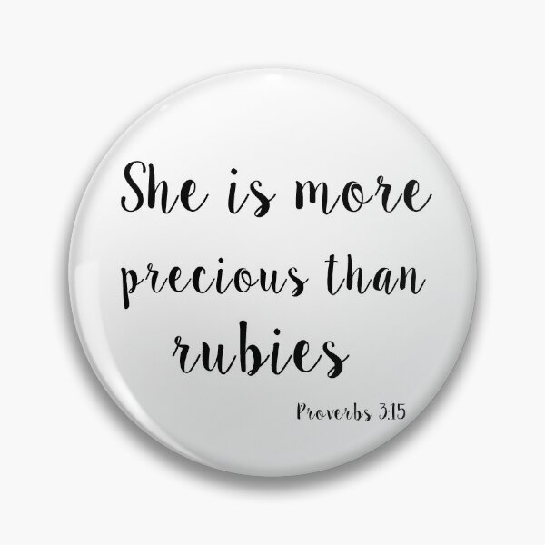 Item preview, Proverbs 3:15 designed and sold by della95.