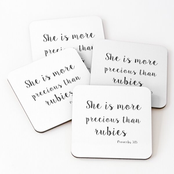Item preview, Proverbs 3:15 designed and sold by della95.
