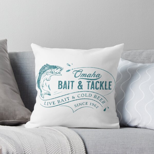 Item preview, Omaha Bait & Tackle Teal Logo designed and sold by omahatrading.