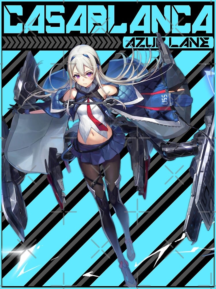 Azur Lane Casablanca Poster For Sale By Votrevpx Redbubble