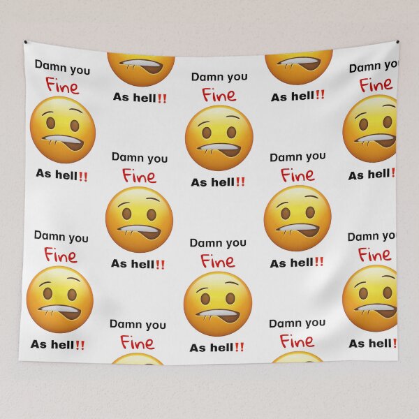 Item preview, Biting lip emoji designed and sold by oestra.