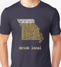 Drink Local - Missouri Beer Shirt Unisex T-Shirt