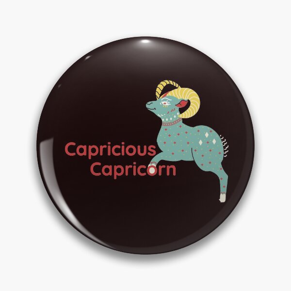 Item preview, Capricious Capricorn ( Zodiac signs)  designed and sold by WithAngela.