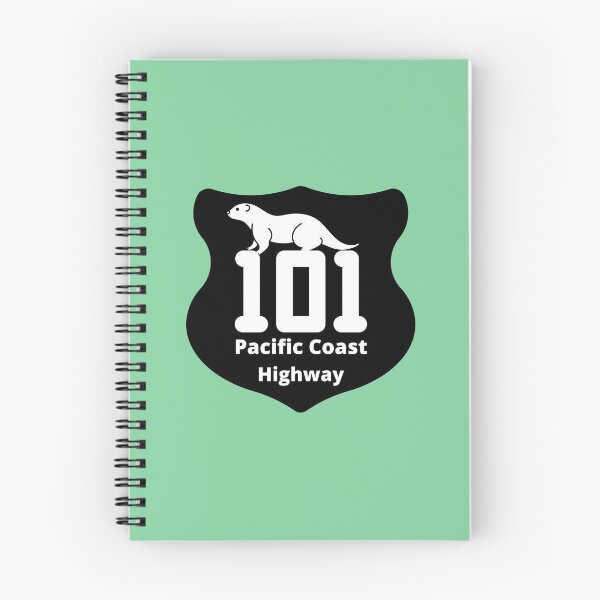 Item preview, Pacific Coast Highway 101 Sign Otter West Coast Oregon Washington California designed and sold by DansDankDesigns.