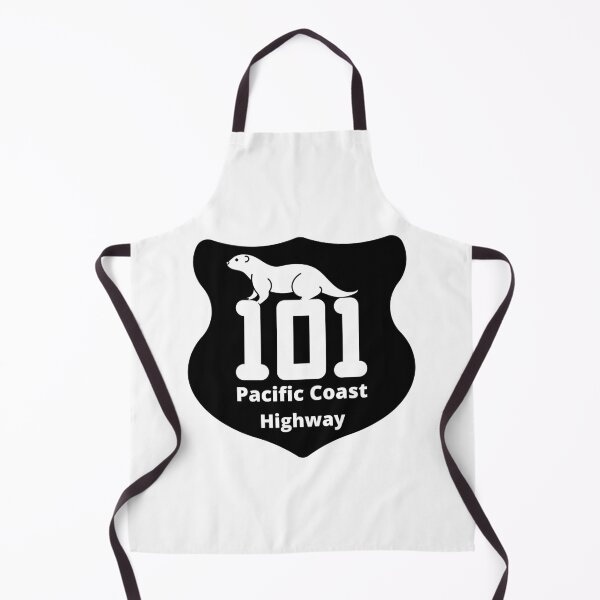 Item preview, Pacific Coast Highway 101 Sign Otter West Coast Oregon Washington California designed and sold by DansDankDesigns.