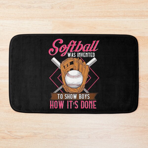 Item preview, Softball Was Invented To Show Boys How It's Done designed and sold by perfectpresents.