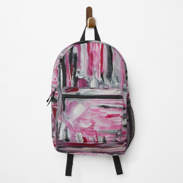 Artikelvorschau, Rosa, schwarze, graue abstrakte Kunst entworfen und verkauft von CurlyCreation.