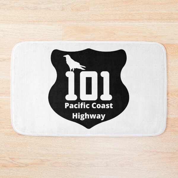 Item preview, Pacific Coast Highway 101 Sign Raven Crow West Coast Oregon Washington California designed and sold by DansDankDesigns.