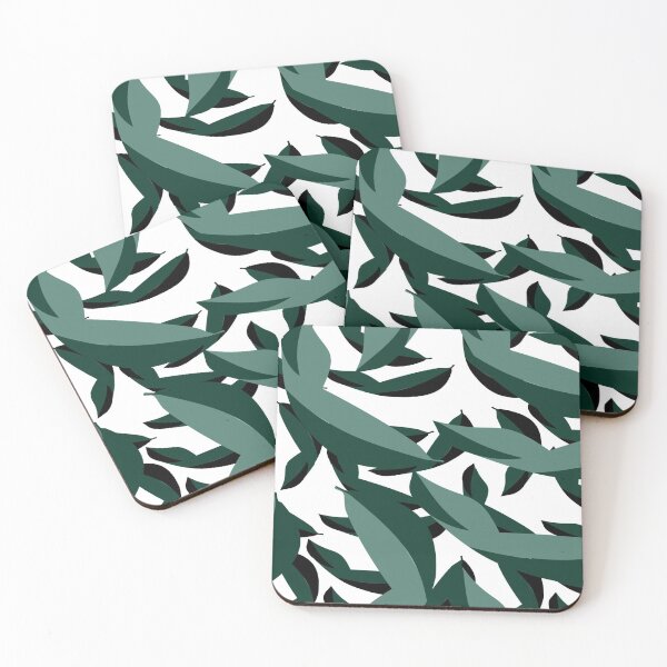 Item preview,   Classic Abstract Floral pattern with  green  leafs designed and sold by shivani21061993.