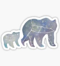 Ursa Major and Minor Sticker