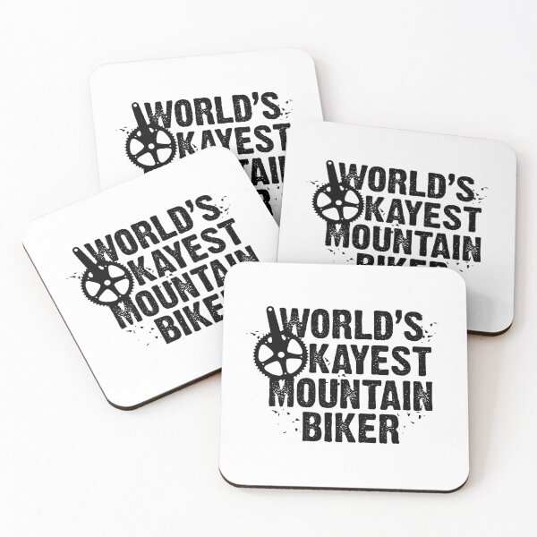 Item preview, World's Okayest Mountain Biker designed and sold by Andantino.