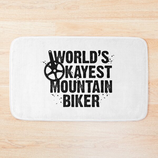 Item preview, World's Okayest Mountain Biker designed and sold by Andantino.
