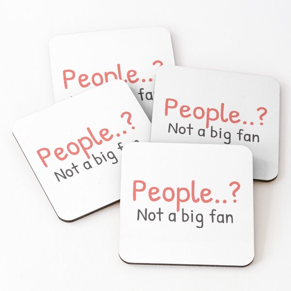 Item preview, Not A Big Fan Of People designed and sold by Wachi-A.