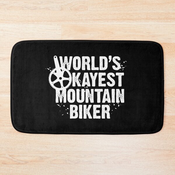 Item preview, World's Okayest Mountain Biker designed and sold by Andantino.