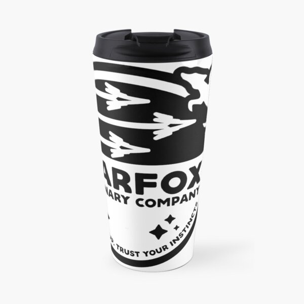 Star Fox Mercenary Patch Travel Mug