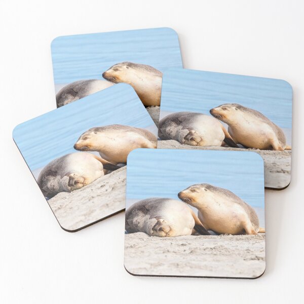 Item preview, Australian Sea Lions Mother and Pup designed and sold by Catherine Reading.