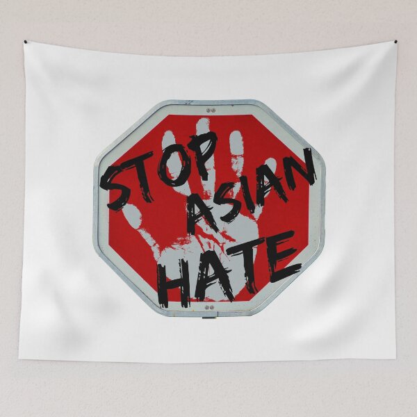 Item preview, STOP ASIAN HATE designed and sold by WokeWords.