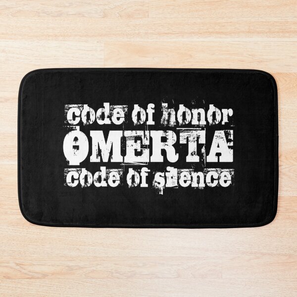 Item preview, Code of Honor Omerta Code of silence designed and sold by elhefe.