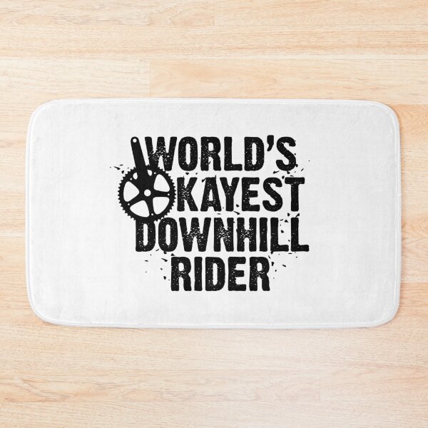 Item preview, World's Okayest Downhill Rider designed and sold by Andantino.