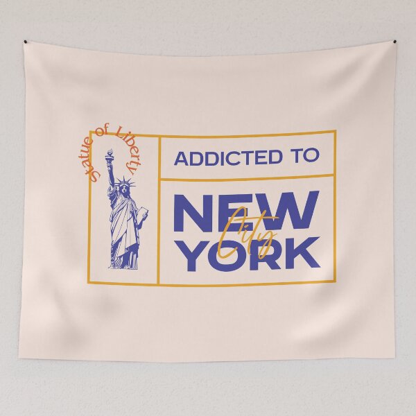 Item preview, Addicted to New York | Statue of Liberty | NYC | USA designed and sold by Exertion.
