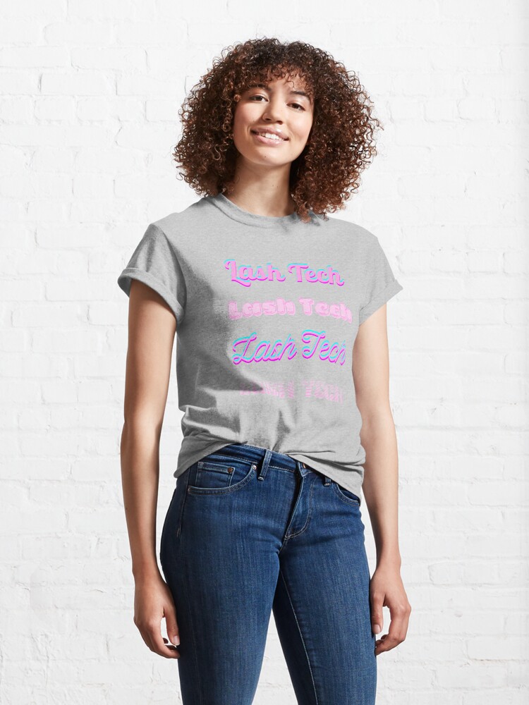 lash artist t shirt