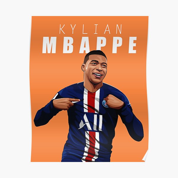 K MBAPPE Poster