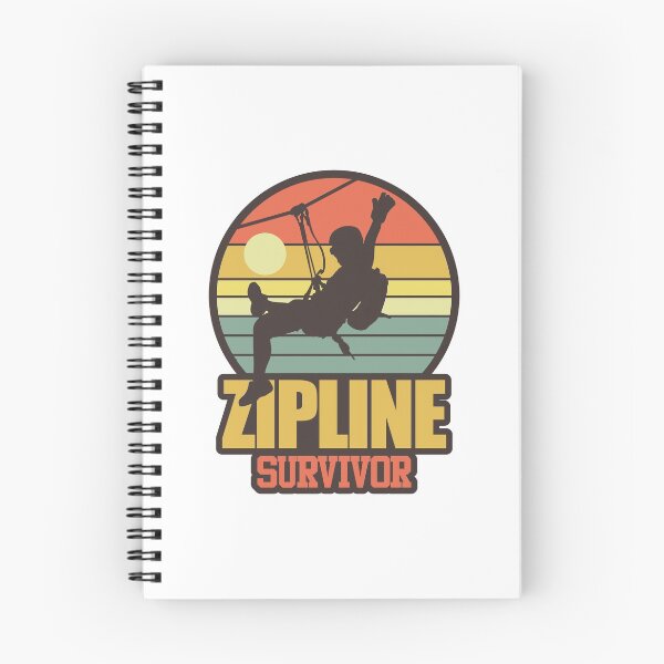 Item preview, Zipline Survivor | Thrill Ride Extreme Sports designed and sold by GravitiTees.
