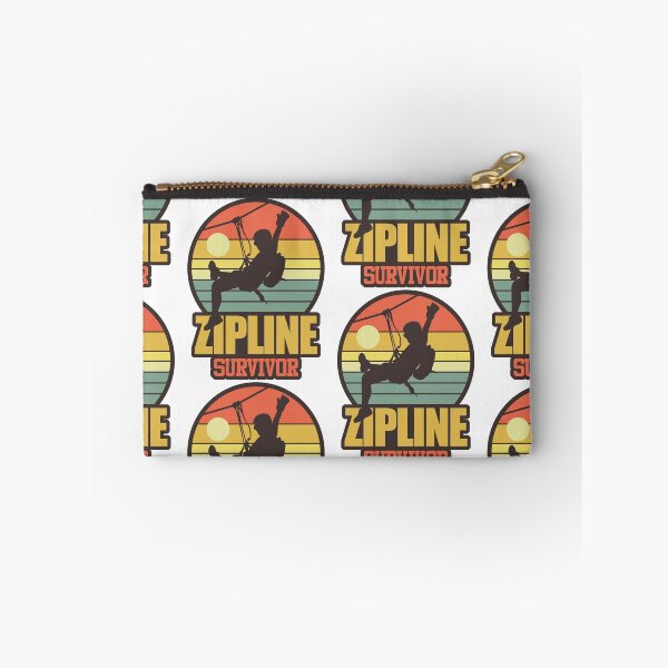 Item preview, Zipline Survivor | Thrill Ride Extreme Sports designed and sold by GravitiTees.