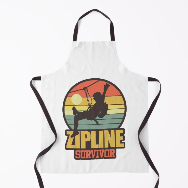 Item preview, Zipline Survivor | Thrill Ride Extreme Sports designed and sold by GravitiTees.