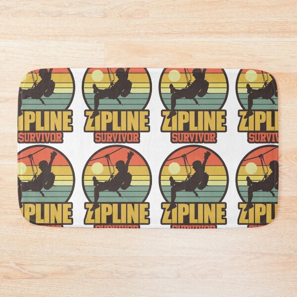 Item preview, Zipline Survivor | Thrill Ride Extreme Sports designed and sold by GravitiTees.