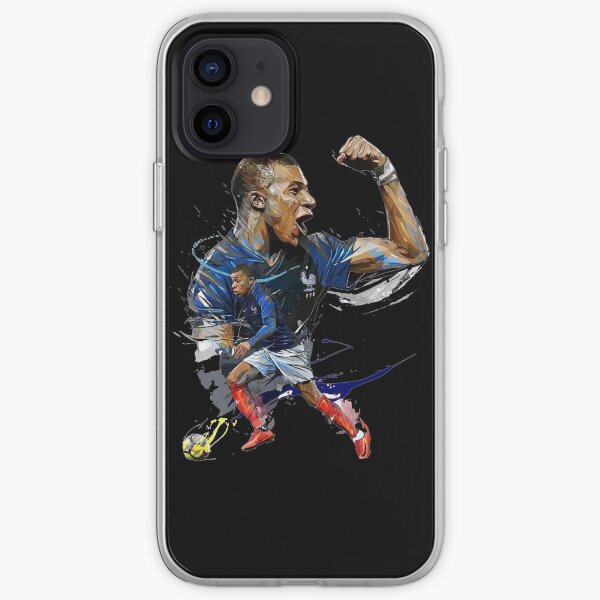 Kylian Mbappe Coque souple iPhone