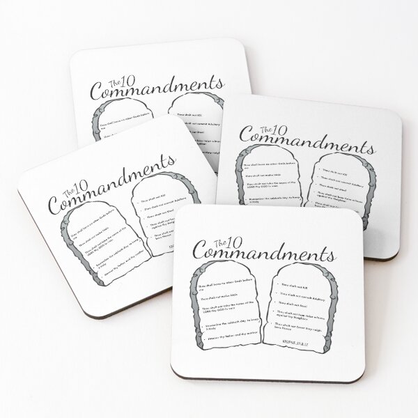 Item preview, 10 commandments designed and sold by AgapeStreetwear.