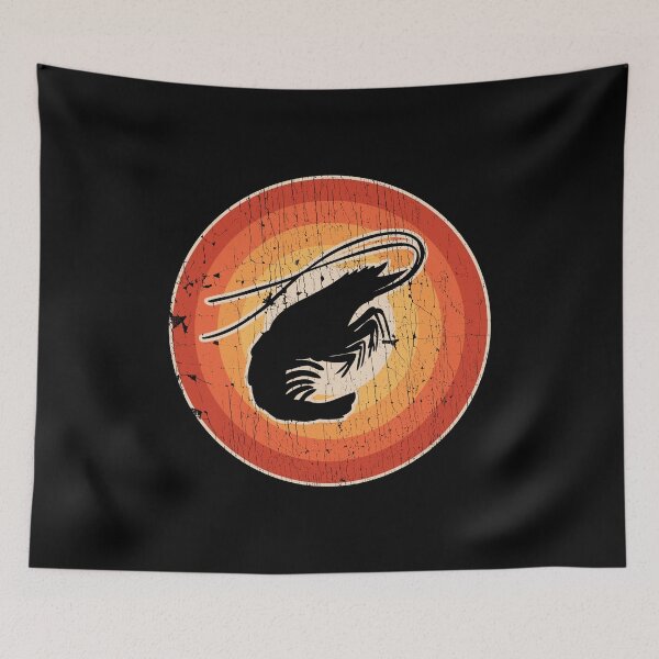 Item preview, Shrimp Sunset Retro Shirt for Men Women Boys Girls Kids Animal Lover Gifts designed and sold by LiqueGifts.