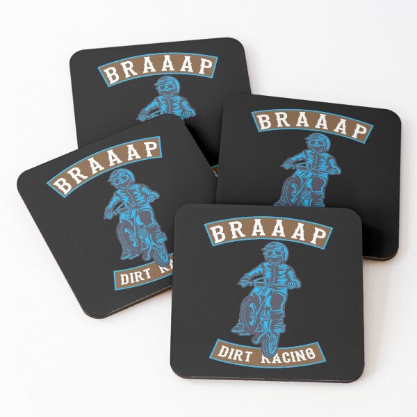 Item preview, VINTAGE BRAP BRAAP-BRAAAP FUNNY DIRT BIKE RACING MOTORCROSS T-SHIRT designed and sold by bigerdan.