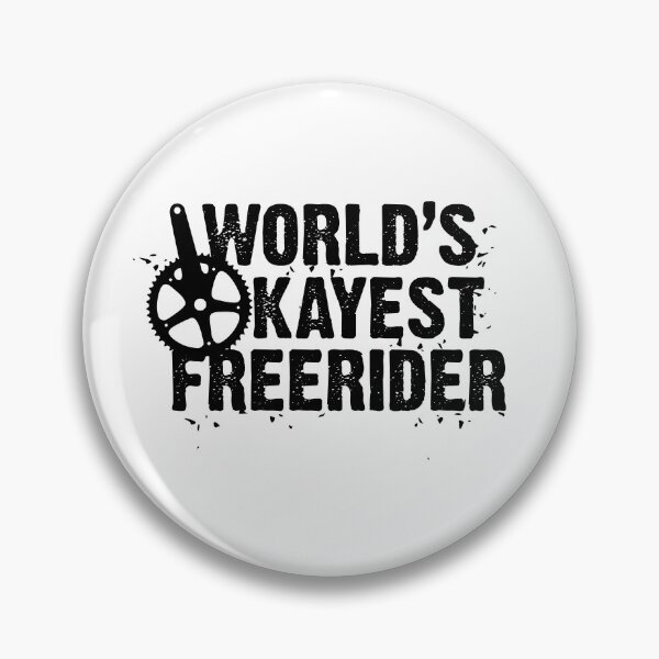 Item preview, World's Okayest Freerider designed and sold by Andantino.