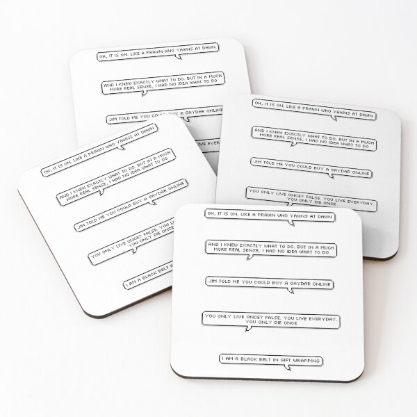 Item preview, Funny office quote sticker pack designed and sold by ArtCasualty.