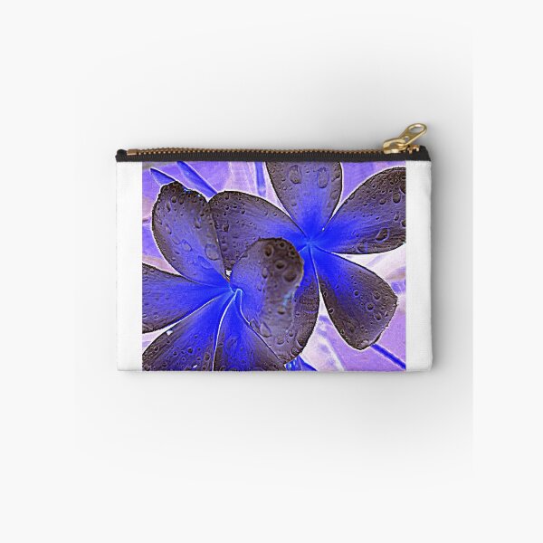 Item preview, FRANGIPANI DREAMS IN PURPLE MAUVE AND COBALT BLUE   designed and sold by Opalbluerose.