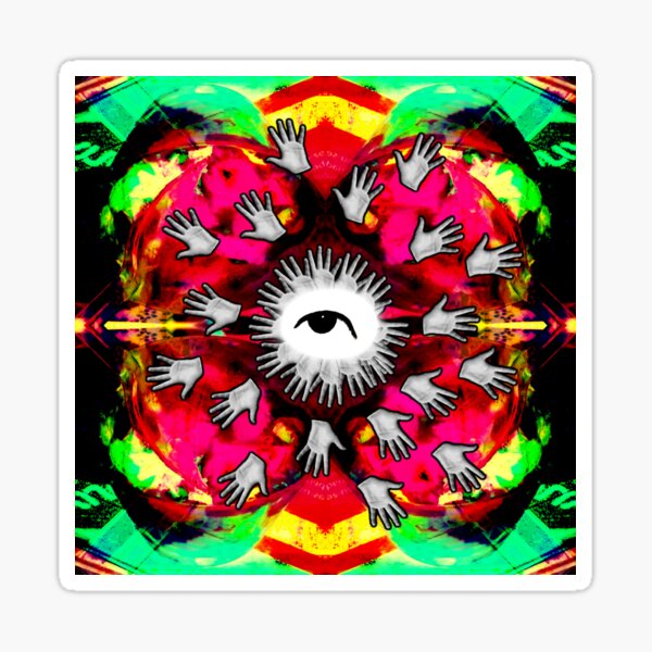 Vista previa del artículo con la obra «Dame la comida (Color Vomit)», diseñado y vendido por Emmytwofive.