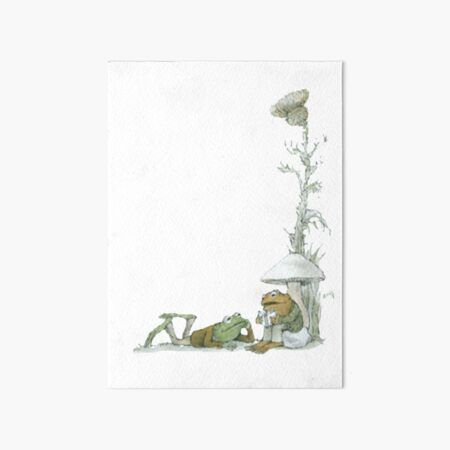 Frosch und Kröte Galeriedruck